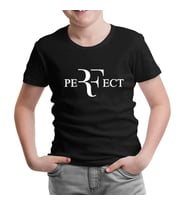 Roger Federer - Perfect Siyah Çocuk Tshirt