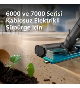 Orijinal Mikrofiber Pedler - 6000 ve 7000 Serisi ile Uyumlu, 4 Bez, Yıkanabilir, Yeniden Kullanılabilir (XV1670/02)