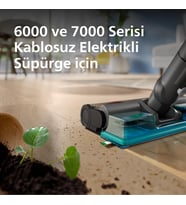 Orijinal Mikrofiber Pedler - 6000 ve 7000 Serisi ile Uyumlu, 4 Bez, Yıkanabilir, Yeniden Kullanılabilir (XV1670/02)