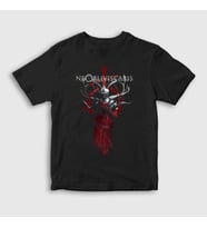 Presmono Unisex Çocuk Siyah Exul Metal Ne Obliviscaris T-Shirt 521651tt