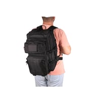 Bagacar Tactical Dağcı ve Trekking Kumaş Sırt Çantası Siyah