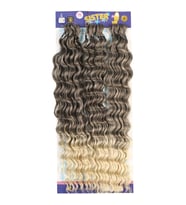 Afro Dalgası / Kahve / Platin Ombreli 4/613