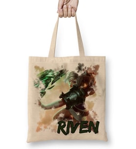 League Of Legends Riven Bez Çanta Uzun Saplı