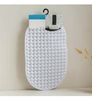 Northcity Oval Kaydırmaz Banyo Paspası 63 Vantuzlu Plastik 34x65 cm