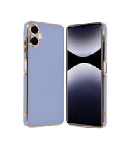 Samsung Galaxy A06 Kılıf Volet Silikon - Mavi