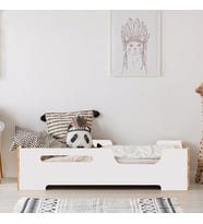 Markaawm World Montessori Yatak Mdf Çocuk ve Bebek Karyola (Beyaz)