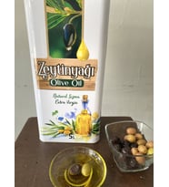 Zeytin yağı 5 lt naturel soğuk sıkım 0,2 dizem zeytinyağı
