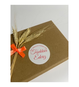 Kalpli Yuvarlak eticaret Etiket 4x4 cm 120 adet