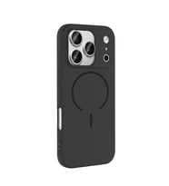 iPhone 17 Pro Max Kılıf M-safe Şarj Özellikli Meta Kılıf (Siyah)