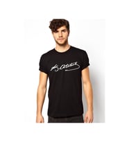 Siyah Beyaz K.Atatürk İmza Siyah Tshirt