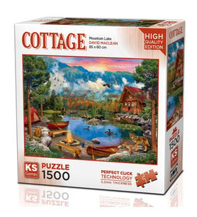 NessiWorld Mountain Lake Puzzle 1500 Parça 22036