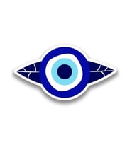 Nazar Araba Leptop Sticker Yapıştırma 15 Cm ve 5Cm 2 Adet md3