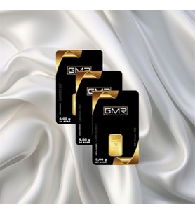3 Adet 5 Gr 24 Ayar Gmr Gram Altın