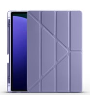 Samsung Galaxy Tab S10 Plus Uyumlu Kılıf Zore Tri Folding Kalem Bölmeli Standlı Kılıf