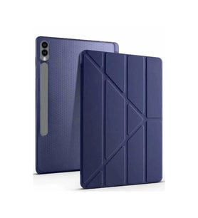 Samsung Galaxy X510 Tab S9 FE 11 Kılıf Kalemlikli Mars Tablet Kılıfı - Lacivert