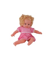 0073 60 CM DOLGU GÖVDELİ SAÇLI BÜYÜK BEBEK