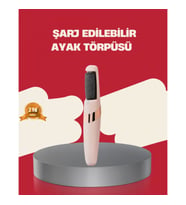Elektrikli Ayak Törpüsü – 360° Etkili Nasır ve Kuru Deri Bakım Aleti