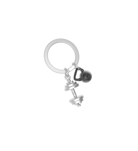 Metalmorphose Dambıl Anahtarlık (Gri)
