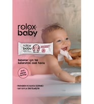 Rolox Baby - 50 Paket – Bebekler Için Tek Kullanımlık Islak Havlu