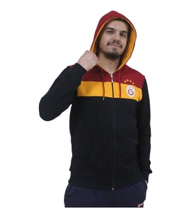 Galatasaray Sweatshirt Ceket Siyah E85647 