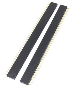 Header Dişi 1X40 tek sıra 180 derece 2.54mm Female