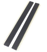 Header Dişi 1X40 tek sıra 180 derece 2.54mm Female