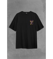 Kobe Bryant Stibel Black Mamba Nba Basketbol Sırt Ön Baskılı Oversize Tişört Uni (Siyah)
