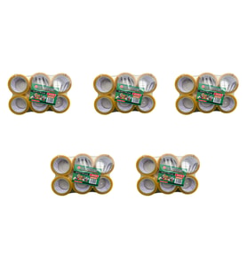 Hasbros Bant Şeffaf Koli Bandı / 45 mm x 100 YRD - 91 Metre / 6'lı 5 Paket - 30 Rulo