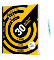 5.Sınıf Türkçe 30 Haftalık Deneme (Yeni Müfredat)