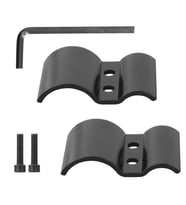 2x10mm 31mm Namlu Montaj Klip Taktik El Feneri Torch Sight Lazer Kapsam Kelepçe