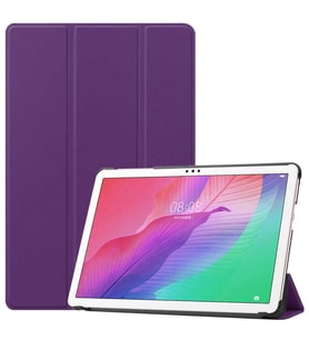 Honor Pad X8 Smart Cover Standlı 1-1 Tablet Kılıf (Mor)