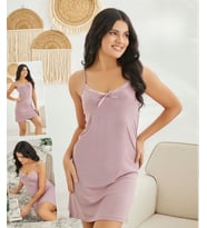 Kadın Sleep Wear 216 Kısa Gecelik (Pembe)