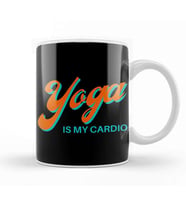 Yoga is My Cardio Kupa Bardak Porselen