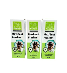 3 Kutu Maxident Fresher Kedi ve Köpekler İçin Diş Bakım Spreyi 100 ml 