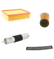 Bosch Filtre Bakım Seti BMW 3 SERİSİ E46 320 i Benzin 1998-2004 Hava + Yağ F + Yakıt F. + Polen Bosch