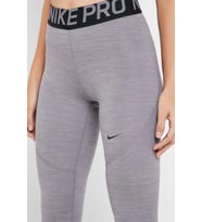 Nike Pro Tight Fit Full Toparlayıcı Tam Boy Gri Kadın Spor Taytı