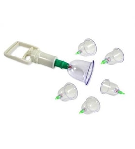 River World Kupa ve Hacamat Çekmek İçin Vakumlu 6 Parçalık Set