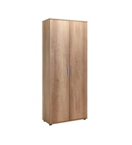 Adore Mobilya Porto 10 Raflı Kapaklı Geniş Ayakkabılık-Açık Ceviz(Tori) 76x187x36 cm (GxYxD)