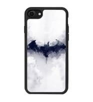iPhone 7 Beyaz Batman Tasarımlı Glossy Telefon Kılıfı