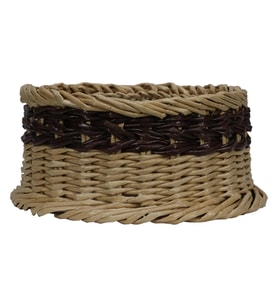 e38 EL İŞÇİLİĞİ KAĞIT İP  SEPET ÖRGÜ  18*18 cm - 6178 (Karışık)