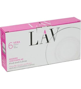 Vera 6'lı Çay Tabağı
