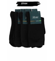 Jiber Kadın Bambu Likralı Soket Çorap 6650 - 12 Adet