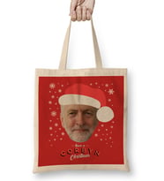 Jeremy Corbyn Have A Corbyn Christmas Bez Çanta Uzun Saplı