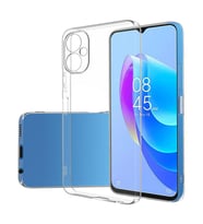 Tecno Camon 19 Neo Kılıf Şeffaf Silikon Hibrit Case Kapak (Renksiz)