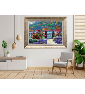 Gümüş Çerçeveli Tablo nb1701