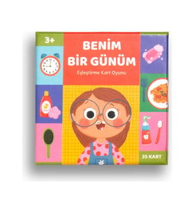 Melimelek Benim Bir Günüm Eşleştirme Kart Oyunu