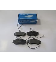 CITROEN XSARA- 01/05; ÖN FREN BALATASI (4 KABLOLU)(DİSK) (129,7X56X18,5) (BRAMAX)