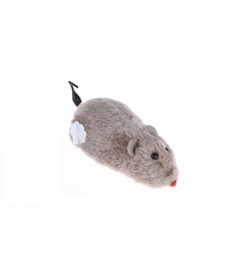 River World Kedileri İçin Eğitim Oyuncağı Fare Yakalama Peluş Kurmalı
