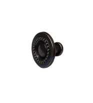 Dekoratif Zamak Düğme - 23X23Mm, Eskitme, 1 Adet