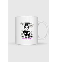Wednesday Addams The Addams Family Sticker Tasarımlı Kupa Bardak